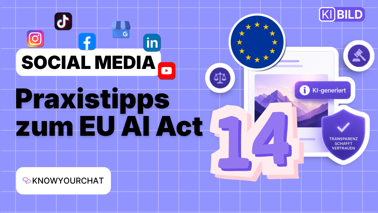 Muss ich KI-Inhalte kennzeichnen? Praxisbeispiele zum EU AI Act