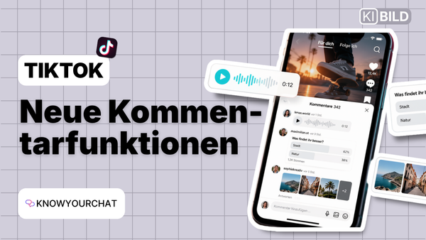 TikTok baut die Kommentarspalte um: Sprachkommentare, Umfragen und Fotokarussells kommen